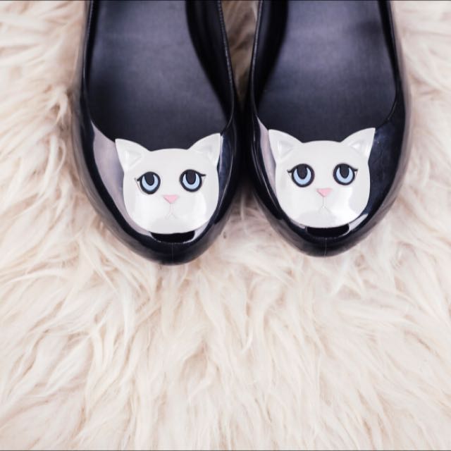 Lnib Melissa Karl Lagerfeld Cat Shoe Us6 Women S Fashion On Carousell