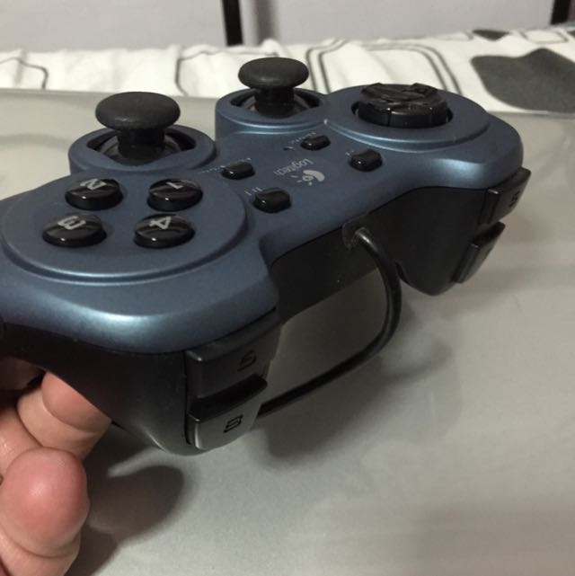 Logitech Cordless Rumblepad 2 with Vibration Feedback, Hobbies & Toys ...