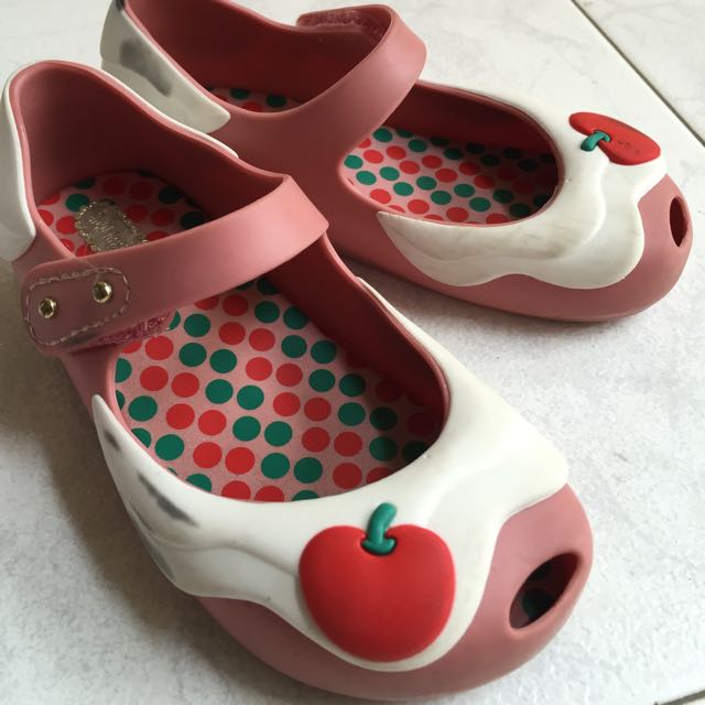 mini Melissa - Cherry Shoe Reserved 