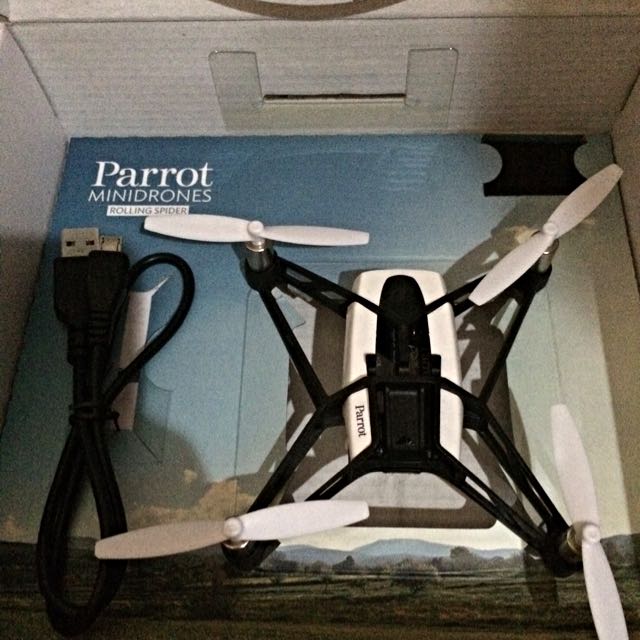 Parrot Mini Drone (Rollin Spider), Hobbies & Toys, Toys & Games on