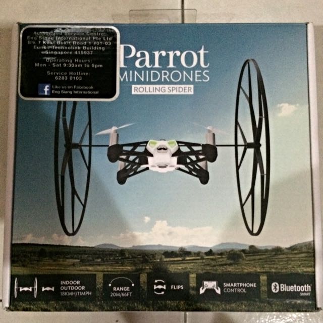 Parrot Mini Drone (Rollin Spider), Hobbies & Toys, Toys & Games on