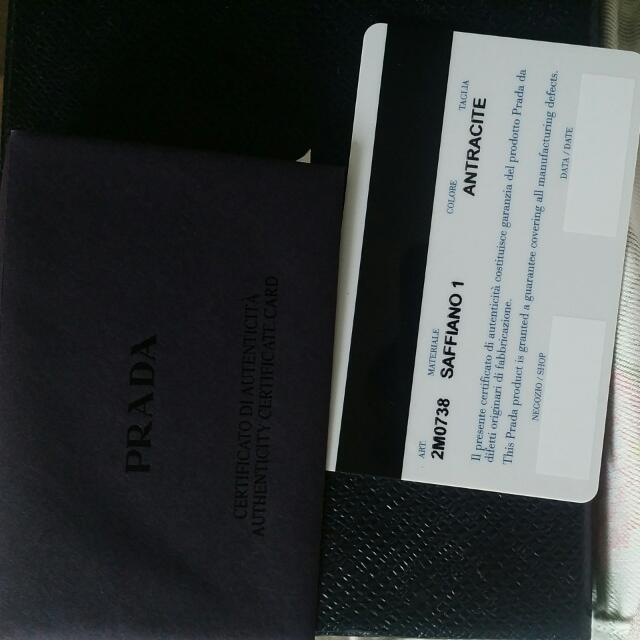 PRADA MEN WALLET (WITH COIN POUCH), Men's Fashion, Watches