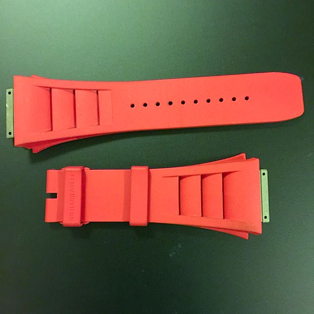 Richard Mille 55 Watch Strap Red Luxury On Carousell