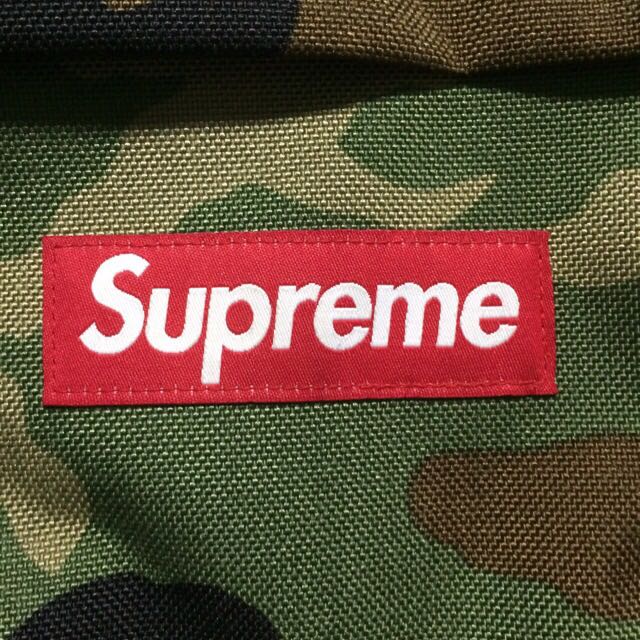 NEW Supreme New York Cordura Woodland Camouflage Backpack Box Logo