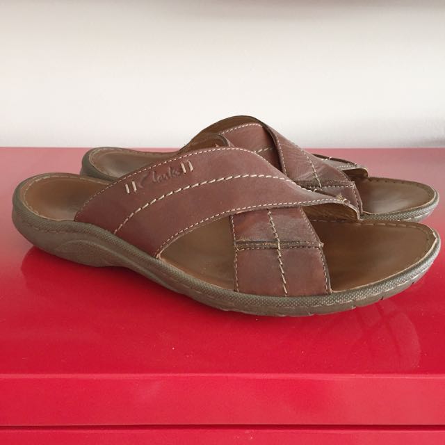 Authentic Clarks Genuine Leather Sandals For Manly Men