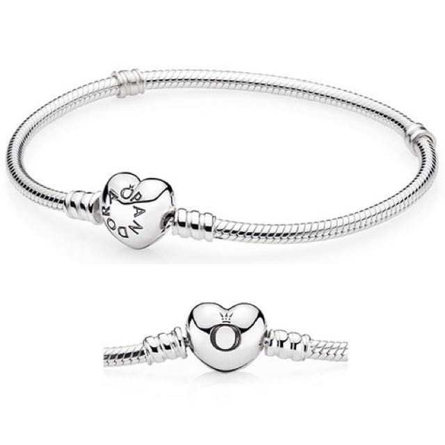 PANDORA MOMENTS SILVER BRACELET 
