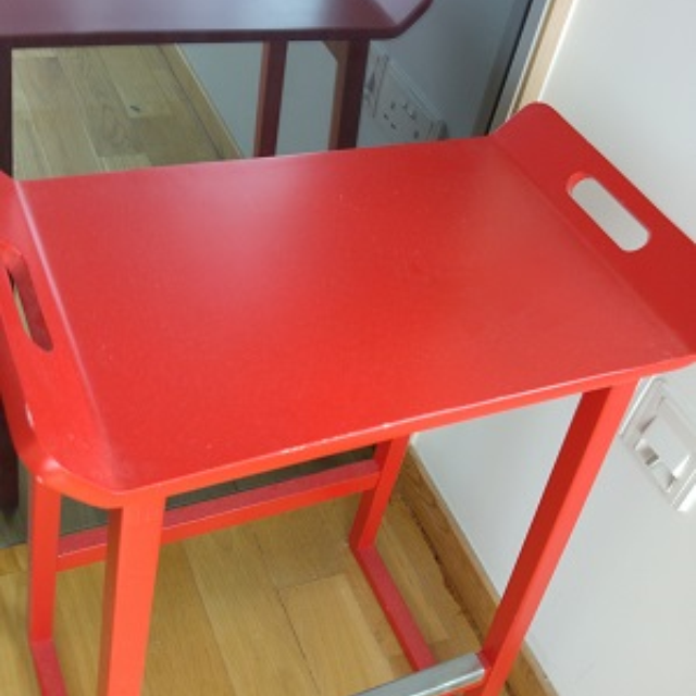 ikea red side table, TV & Home Appliances, Kitchen Appliances, Other