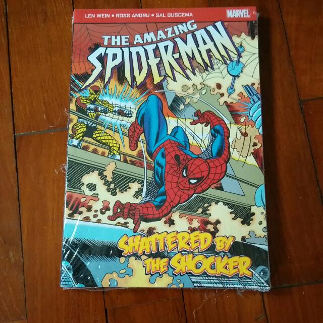 Marvel Pocket Book Comics The Amazing Spiderman Shattered By The Shocker, Hobbies & Toys