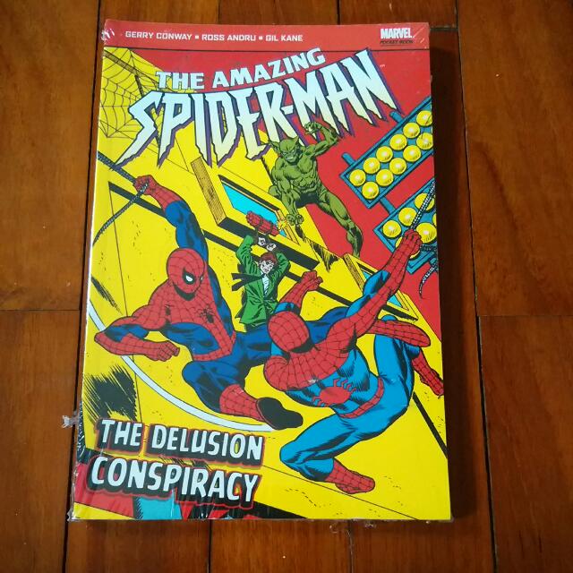 Marvel Pocket Book Comics The Amazing Spiderman The Delusion Conspiracy, Hobbies & Toys, Books