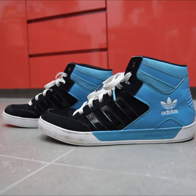 Adidas original hard deals court high hi top
