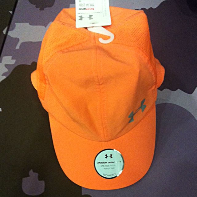 under armour orange cap
