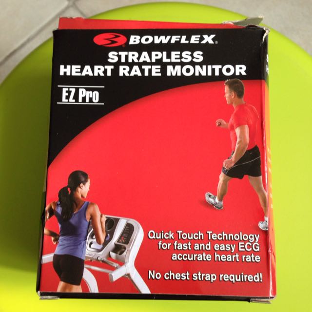 Bowflex Strapless Heart Rate Monitor Health Nutrition Health Monitors Weighing Scales on Carousell