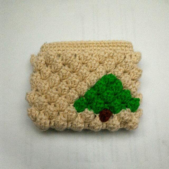 crochet coin purse with zipper
