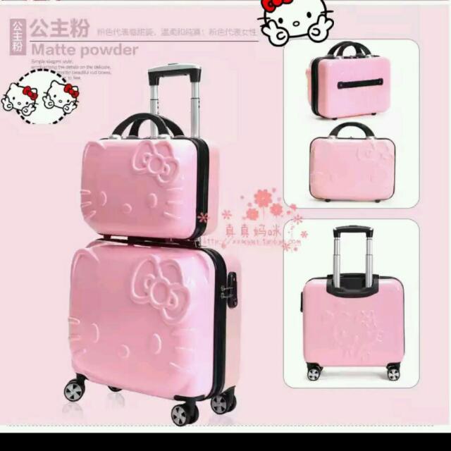 Hello kitty suitcase set sales