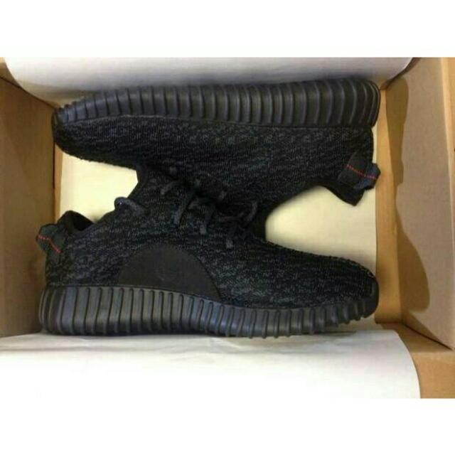 All black yeezy sales womens