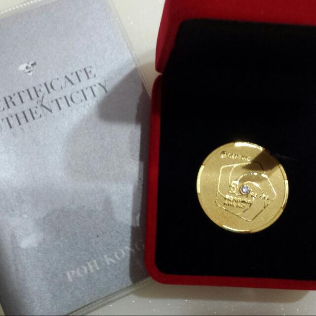 Rw Genting 916 Gold With Diamond Everything Else On Carousell