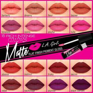 LA Girl Matte Pigment Gloss PO