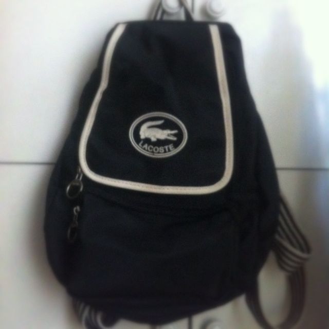 lacoste backpack singapore