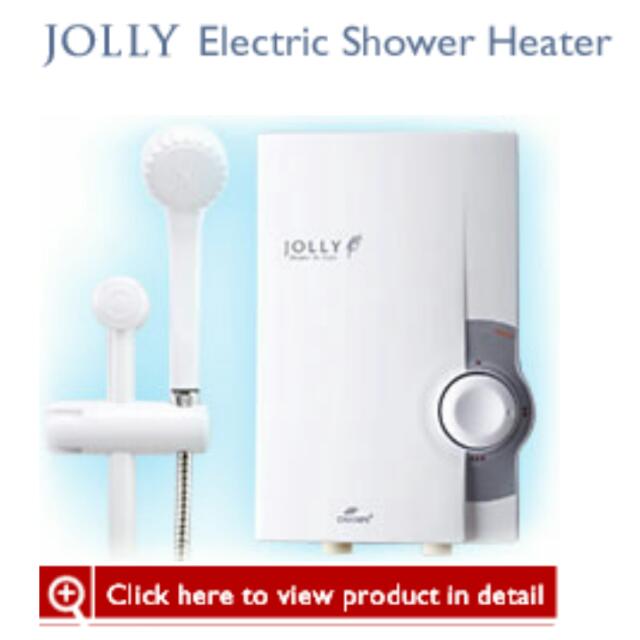 Two (02) BNIB Champs VAJ700 Series: Jolly Electric Shower Water Instant ...