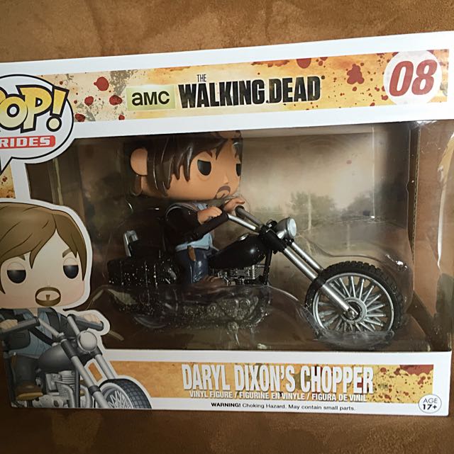 funko daryl dixon chopper
