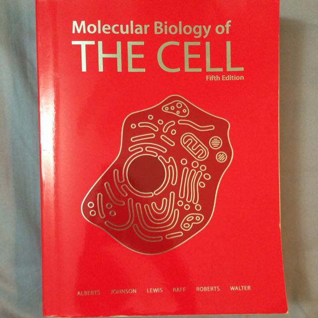 Molecular Biology Of The Cell 5th Edition Books Stationery Textbooks On Carousell