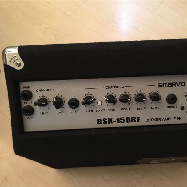 Smarvo BSK158 Busking Amp, Audio, Soundbars, Speakers & Amplifiers on Carousell