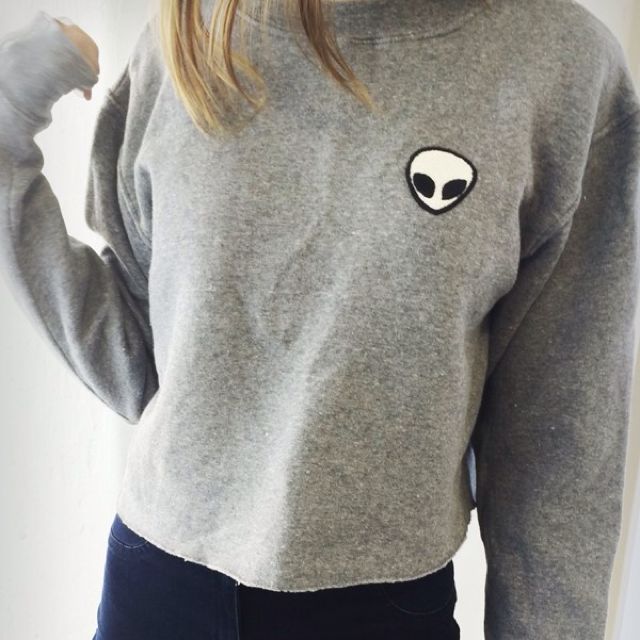 brandy melville alien sweater