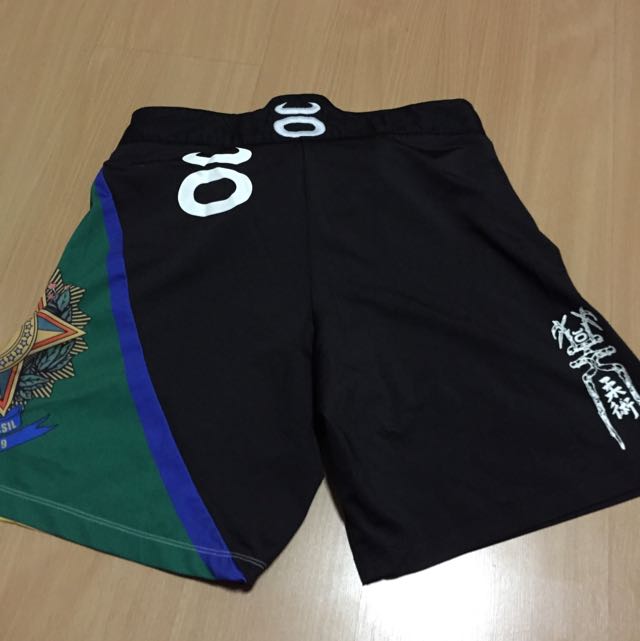 Jaco Brazil Resurgence MMA Fight Shorts Black, Men's Fashion