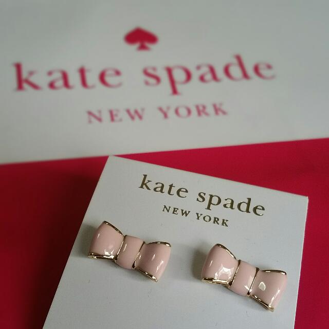 Kate spade take a bow earrings top