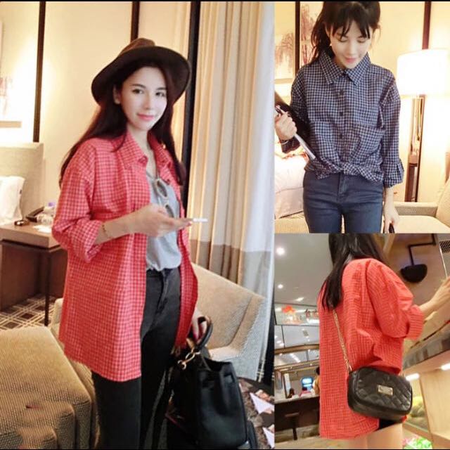 Korean style boyfriend shirt cheap