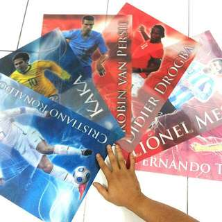 Footballer 3D Poster