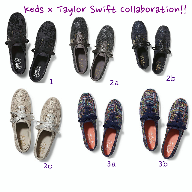Taylor Swift x Keds Sneakers., Luxury 