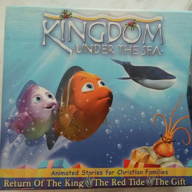 Vcd Kingdom Under The Sea em Inglês, Filme e Série Kingdom Under The Sea  Usado 91736130