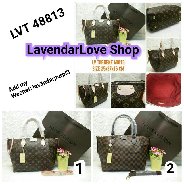 LV Turenne Monogram, Women's Fashion, Bags & Wallets, Purses & Pouches on  Carousell