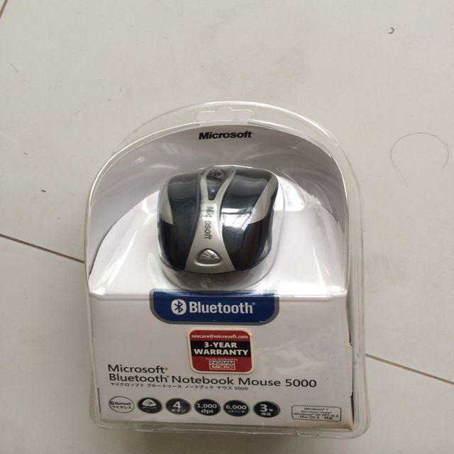 Microsoft bluetooth mouse 5000 sealed set computers tech parts