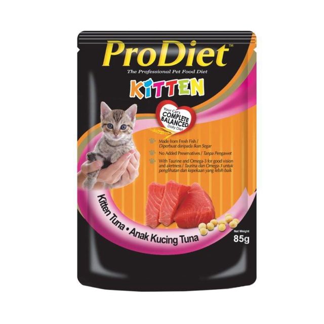 Wet food untuk kitten Clearance