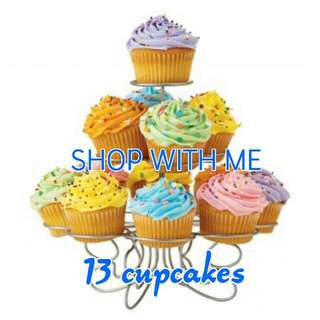 Small Cupcake Stand 13pcs Cupcake