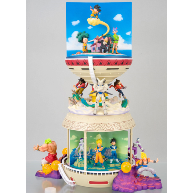 Dargon Ball Dragonball Special Diorama Tower Figure Set Promo From