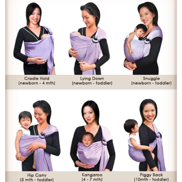 moms in mind baby sling