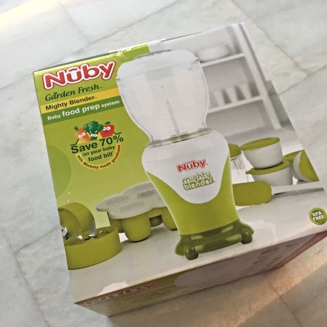 Nûby Mighty Food Blender, Babies & Kids, Nursing & Feeding, Weaning