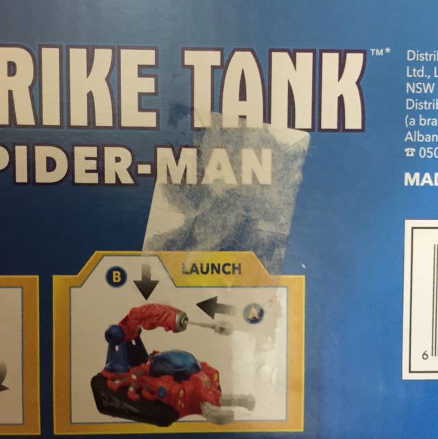 Playskool Spider-Man With Web Strike Tank, Hobbies & Toys, Toys & Games ...