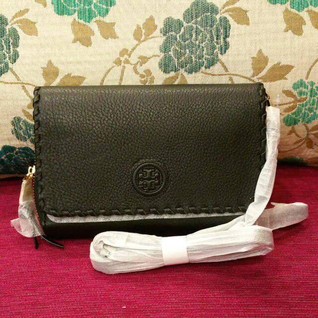 tory burch marion flat wallet crossbody