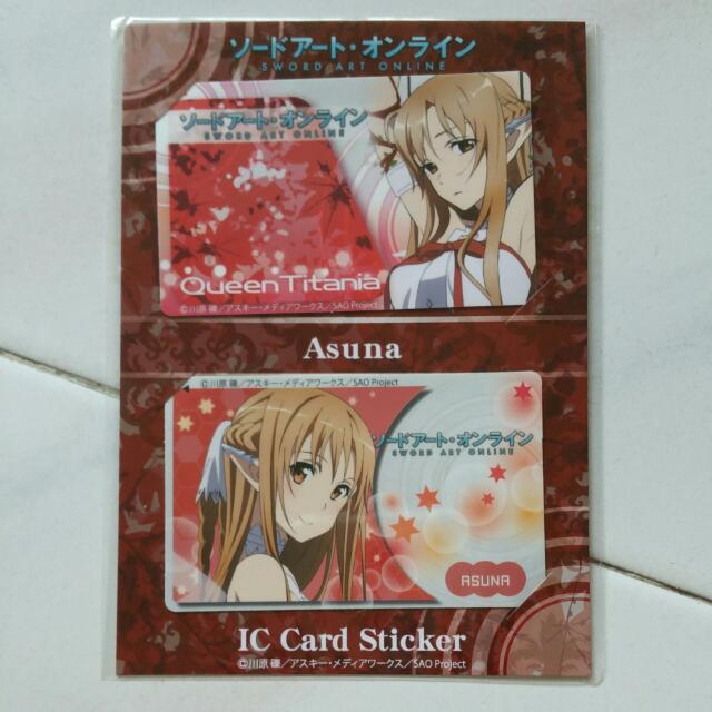 Chara Ani Sword Art Online Fairy Dance Arc Sao Asuna Ic Card