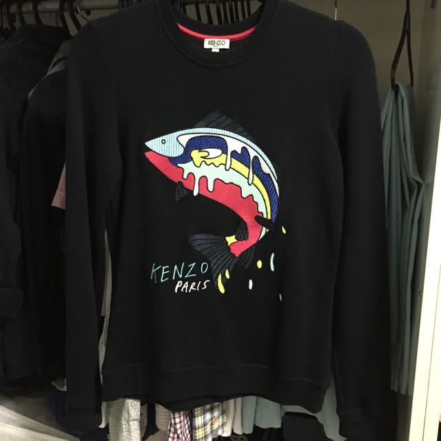 Kenzo cheap fish sweatshirt