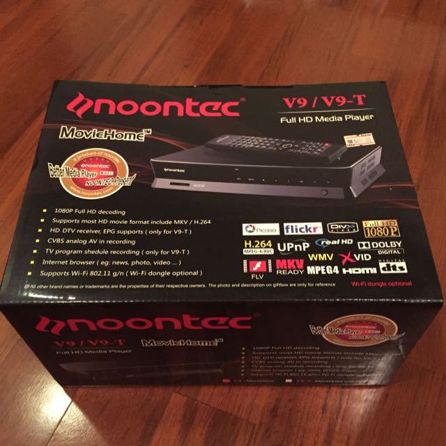 Noontec V9/V9T Full HD Media Player, TV & Home Appliances, TV