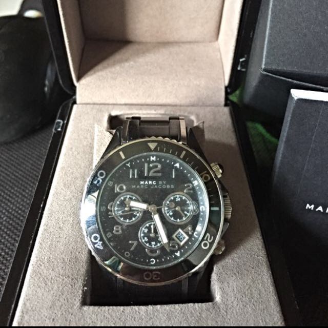 Marc jacobs shop rock chronograph watch