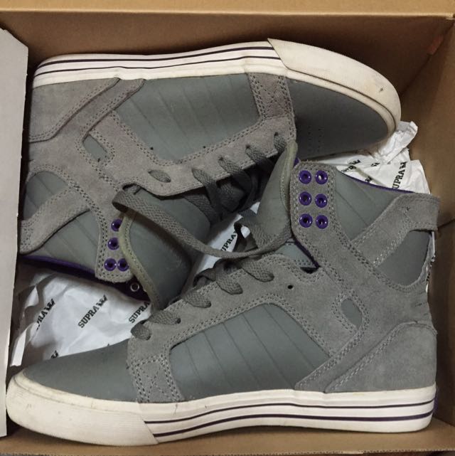 Purple supra clearance high tops