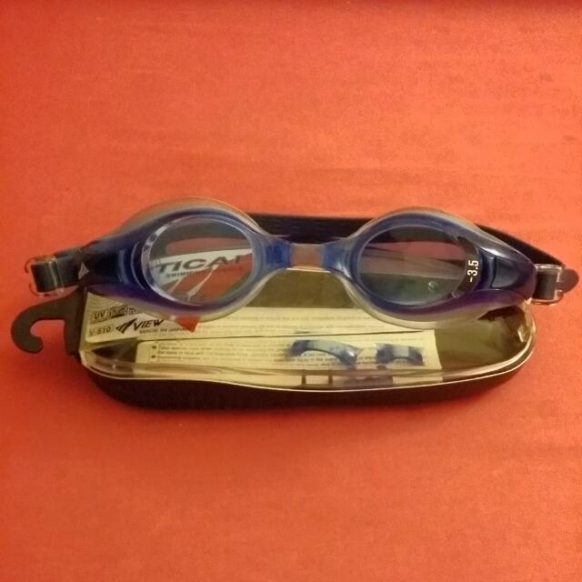 Swimming Goggles With Degree (3.5), Sports Equipment, Sports & Games