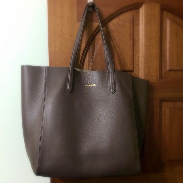 braun buffel tote bag