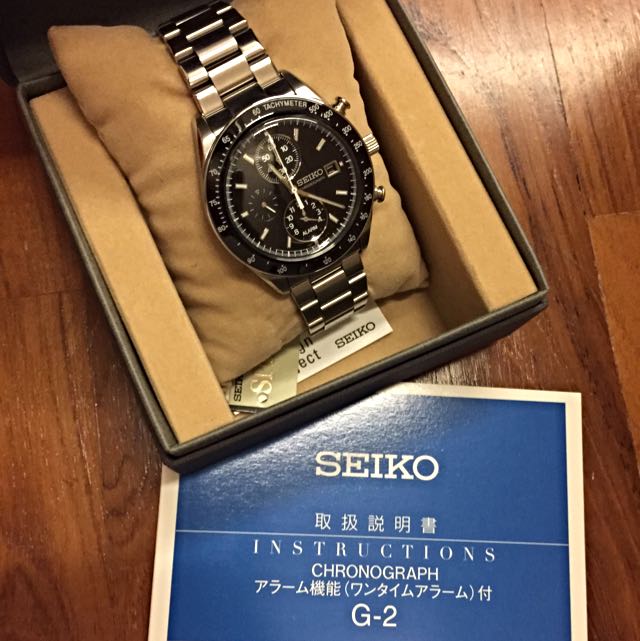 Seiko Spirit Chronograph Power Design Project SBPP001, Mobile Phones &  Gadgets, Wearables & Smart Watches on Carousell